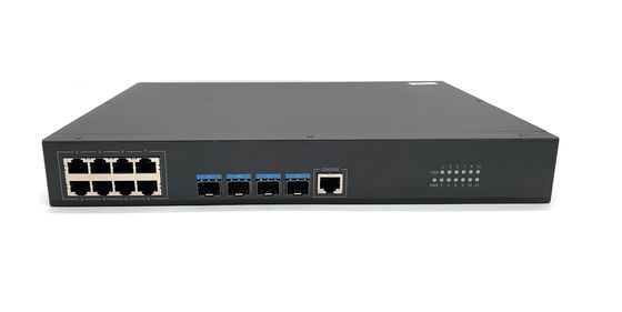 commutatore IGMP a 19 pollici MSG8408 curiosante di Ethernet di Poe della gestione di 12Mbit L2