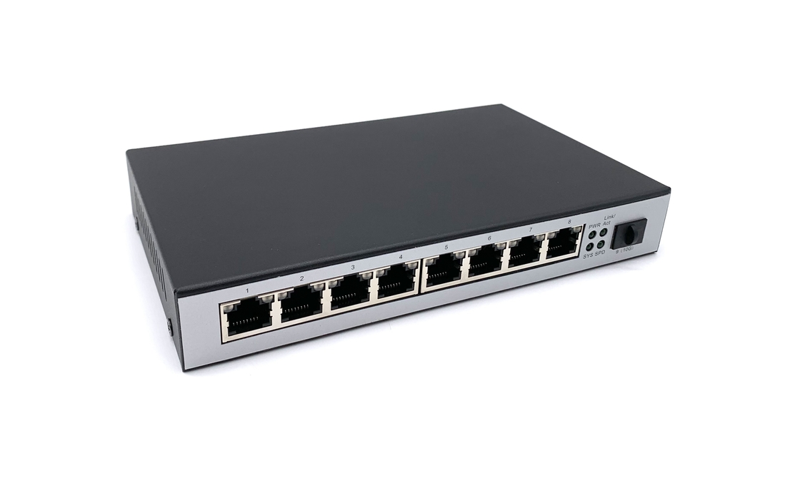 Porta Ethernet del commutatore 8x 2.5G di Ethernet di MSQ8108 2.5G con il commutatore di 10G SFP+ su scala ridotta