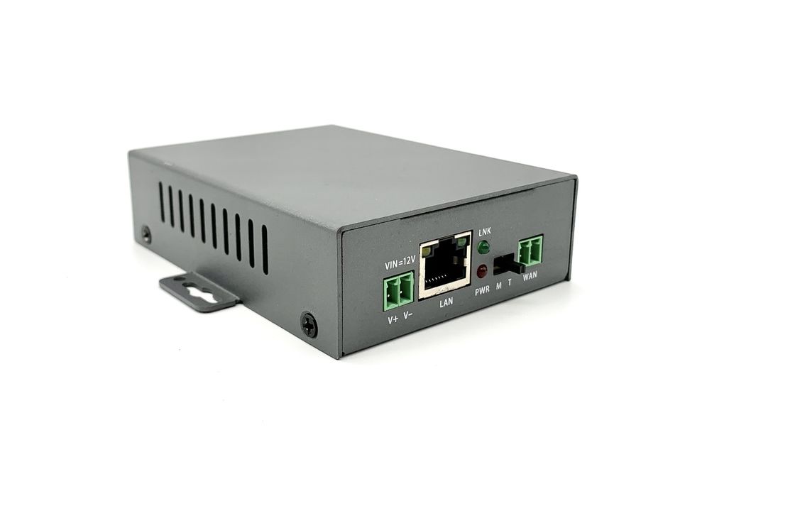 convertitore della porta seriale di 100X74X26mm, RS232 al convertitore del IP di Ethernet
