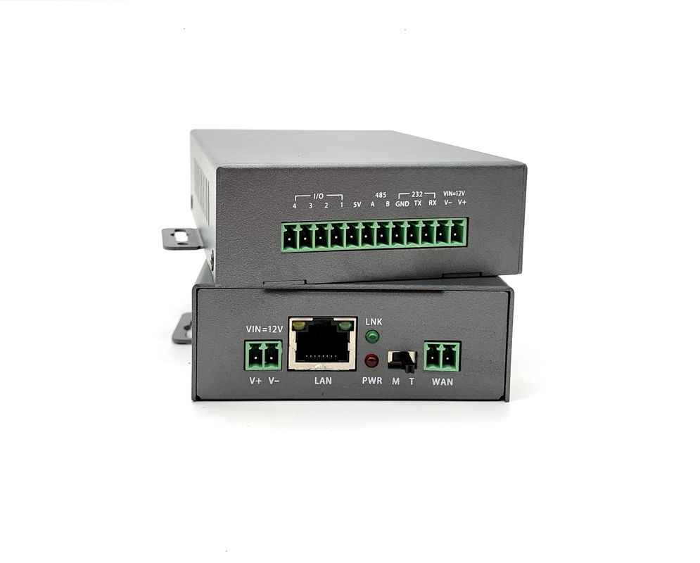 convertitore della porta seriale di 100X74X26mm, RS232 al convertitore del IP di Ethernet