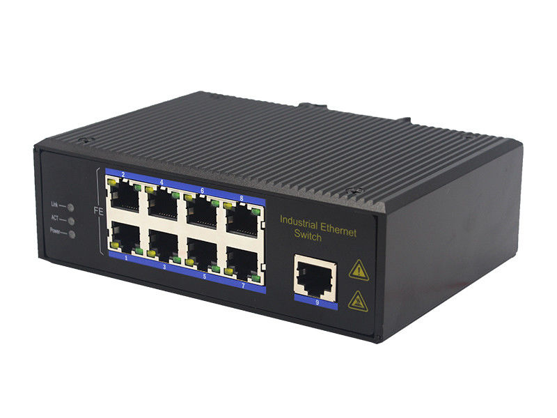 9 commutatore MSE1009 di Ethernet dei porti 100Base-TX 100M Adaptive