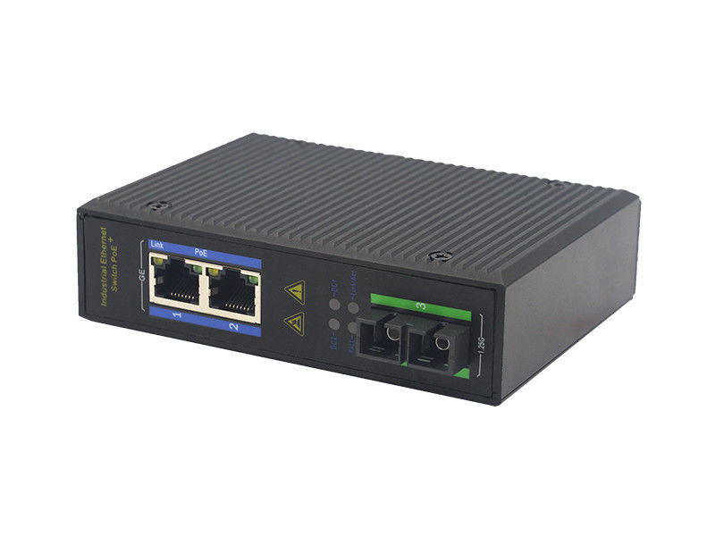 Potere di IP40 RJ45 100Base-T 4.0A sopra il commutatore MSG1102P di Ethernet