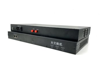 2 ferrovia industriale di BACCANO del convertitore di media di Ethernet del porto 10/100M che monta l'input di CA 220V