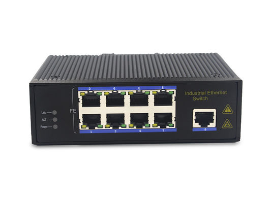 9 commutatore IP40 MSE1009P di Ethernet dei porti 100Base-TX 100M 3W PoE