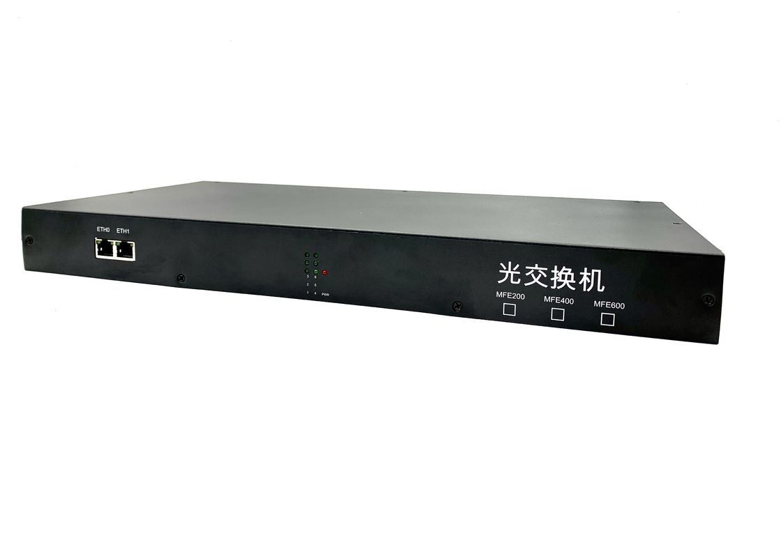 2 ferrovia industriale di BACCANO del convertitore di media di Ethernet del porto 10/100M che monta l'input di CA 220V