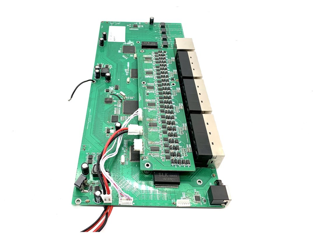 Singolo base-t di SFP del commutatore 24+4 di Ethernet diretta del porto del chip 28 industriale