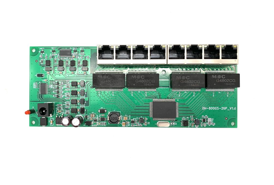 Modulo di commutatore di Ethernet del pannello di gigabit di 8 porti, potere del commutatore di POE PSE sopra il modulo di Ethernet