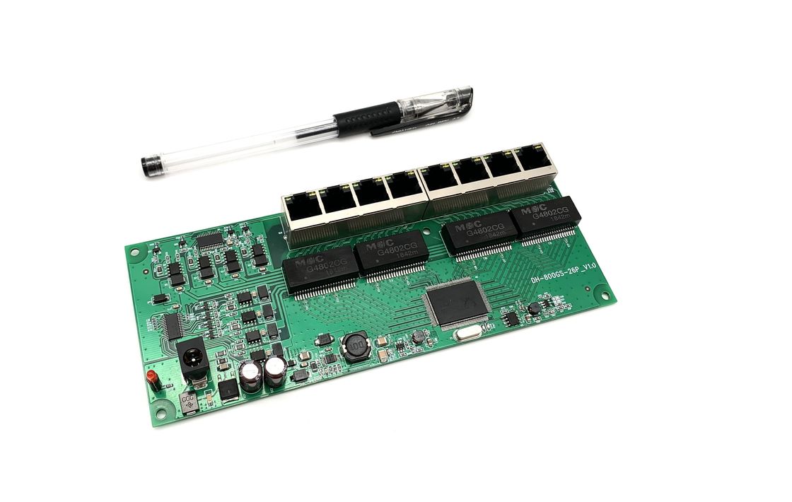 Modulo di commutatore di Ethernet del pannello di gigabit di 8 porti, potere del commutatore di POE PSE sopra il modulo di Ethernet