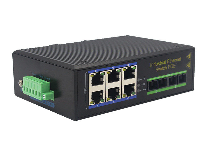 10BaseT 100M Industrial Ethernet Switch del porto MSE1206 6