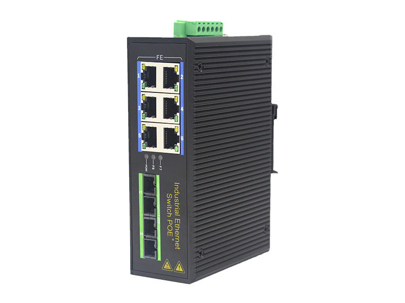 10BaseT 100M Industrial Ethernet Switch del porto MSE1206 6