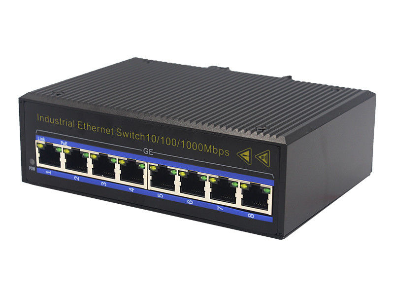8 commutatore in semiduplex completo MSG1008 di Ethernet della fibra del porto 1000Base-TX