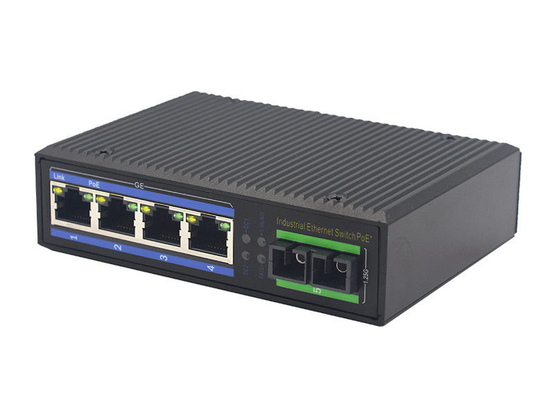 Commutatore industriale di Ethernet di MSG1104 100Base-T 1000M 5000A 3W