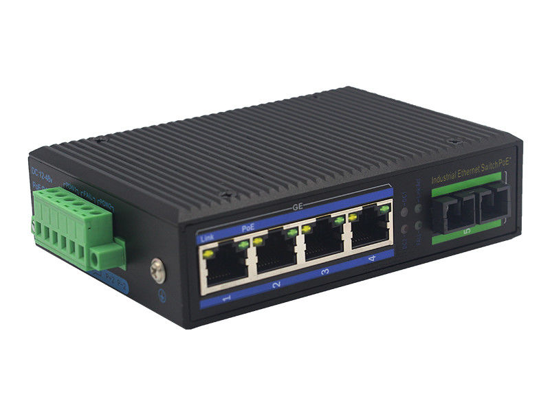 Commutatore industriale di Ethernet di MSG1104 100Base-T 1000M 5000A 3W