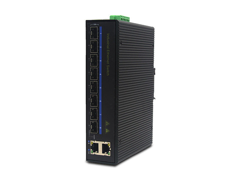 Commutatore industriale di Ethernet del 10BaseT 100Base-TX del porto di MSG1802 RJ45 2