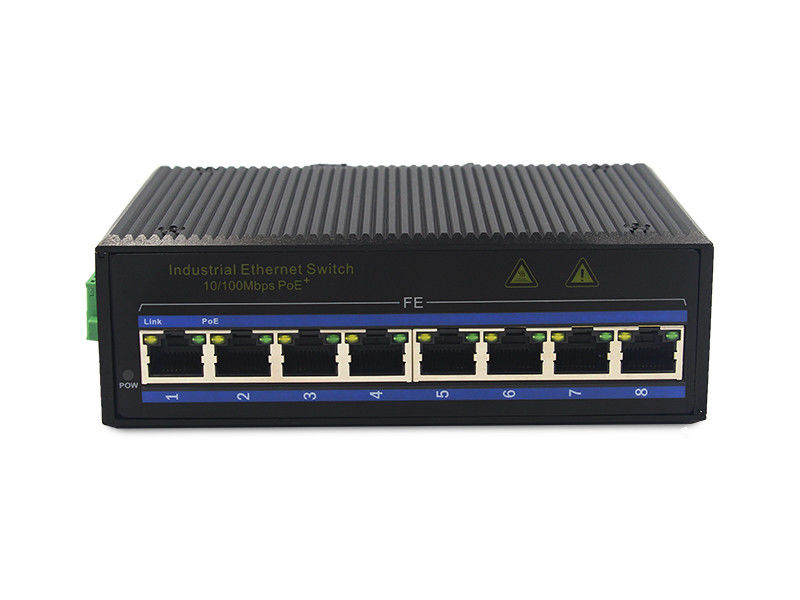 Commutatore di Ethernet del 10BaseT PoE dei porti del metallo 3W MSE1008P 8