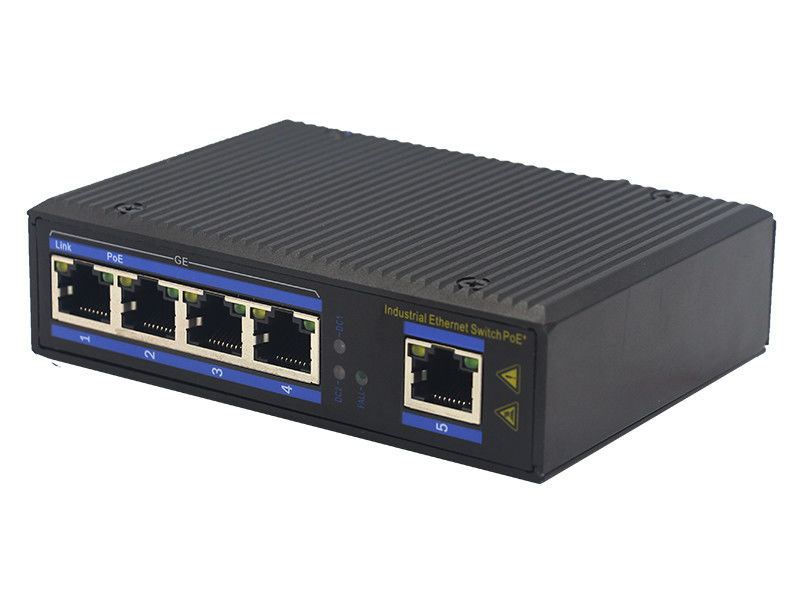 4 commutatore MSG1005P della tratta in discesa IP40 100Base-TX PoE Gigabit Ethernet