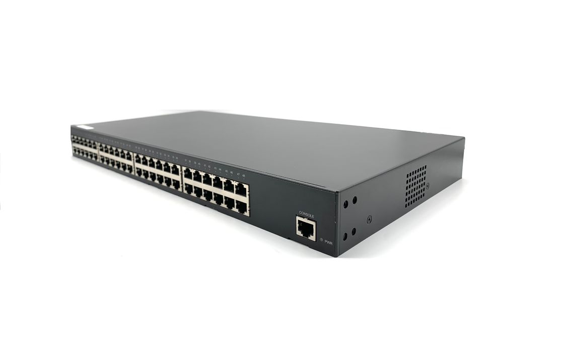 Curiosare industriale del commutatore MSG8048 48 BaseTX L2 IGMP di Ethernet di POE PSE 30W