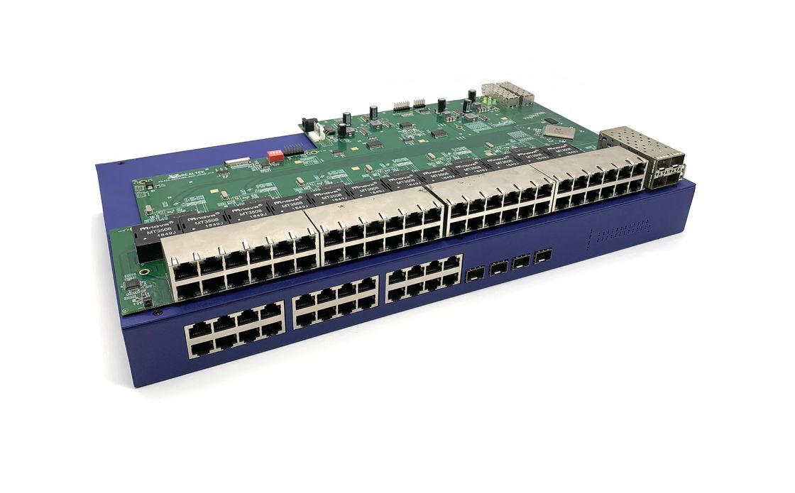 commutatore SFP+ L3 MSG9448 CLI di Ethernet della gestione di 96W 206Gbps